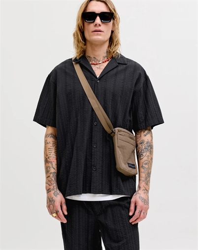 Jack & Jones - JJETyson Resort Skjorte - Black